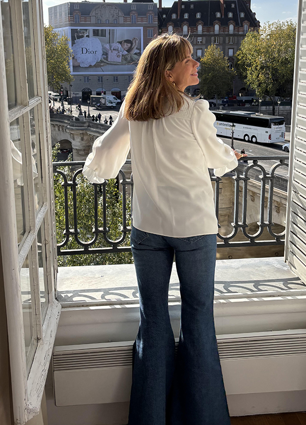 Meet Eileen - Photo: captured by Eileen’s husband during a recent trip to Paris.